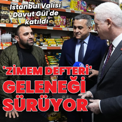 İstanbul Valiliği 'Zimem defteri' geleneğini sürdürüyor