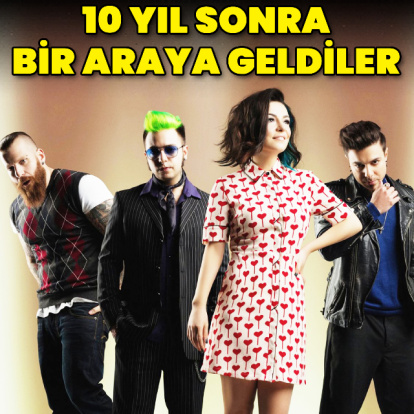 10 yıl sonra bir araya geldiler