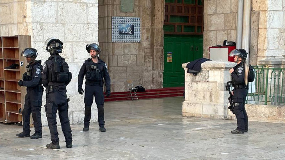 İsrail'den Mescid-i Aksa'da namaz kılmak isteyenlere müdahale