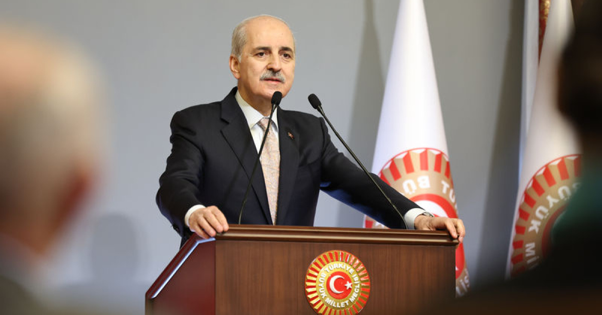 TBMM Başkanı Kurtulmuş Mescid-i Aksa zulumu lanetliyor