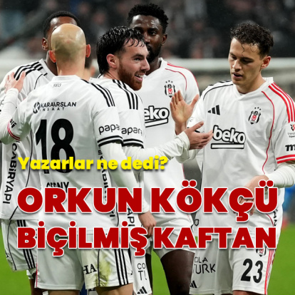 "Orkun Kökçü biçilmiş bir kaftan"