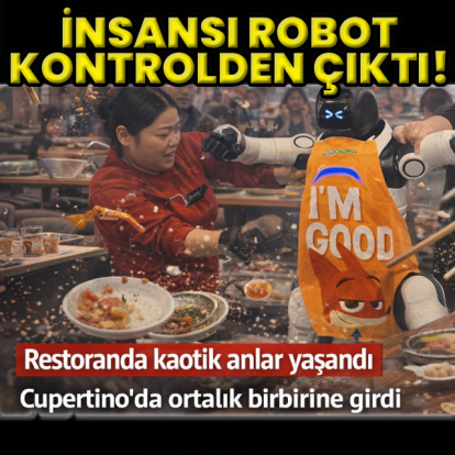 Dans eden robot kontrolden çıktı!
