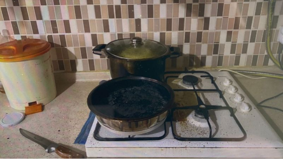 Ocakta unutulan yemek öldürdü
