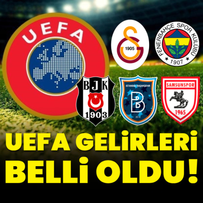 UEFA gelirleri belli oldu!