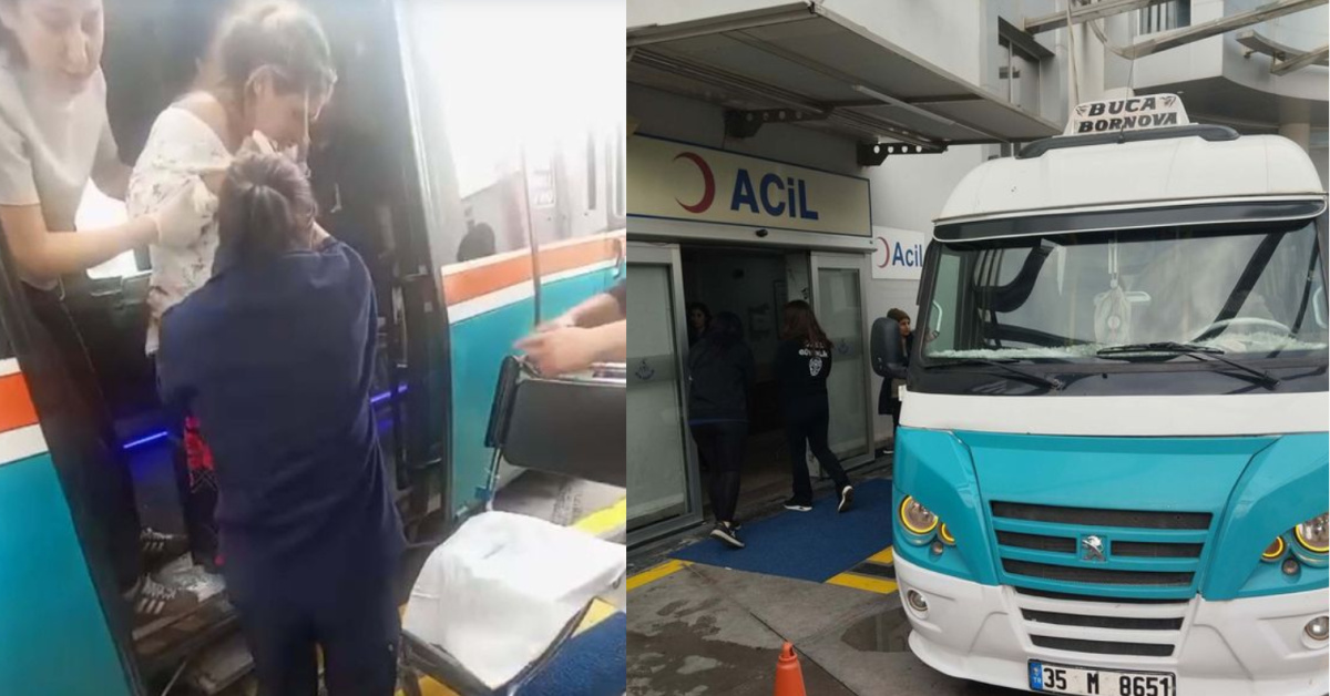 Dolmuşta Doğum! Hamile Kadın Hastaneye Yetişemediçe Doğdu