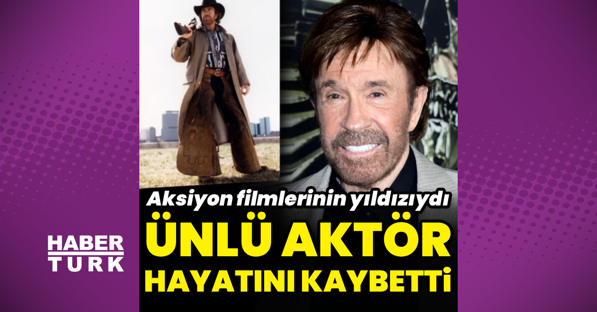 Chuck Norris'inölümü duyuldu - Ailenin kalbi