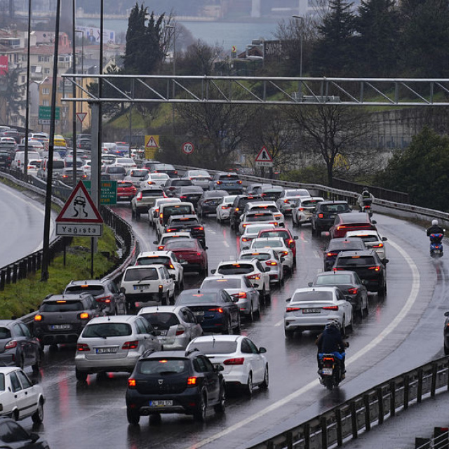 İstanbul'da bayram trafiği
