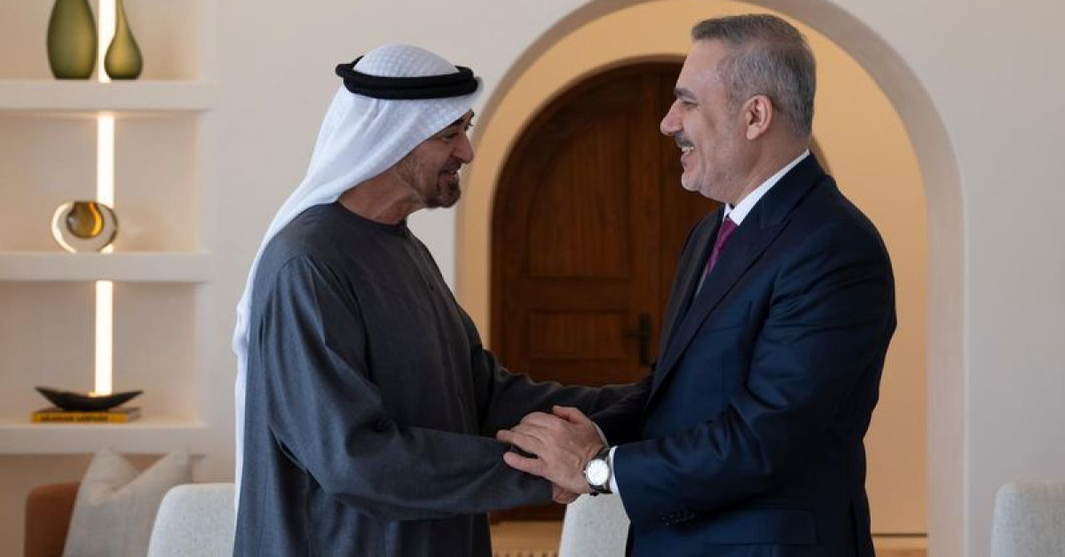 Bakan Fidan BAE Devlet Başkanı ile görüştü