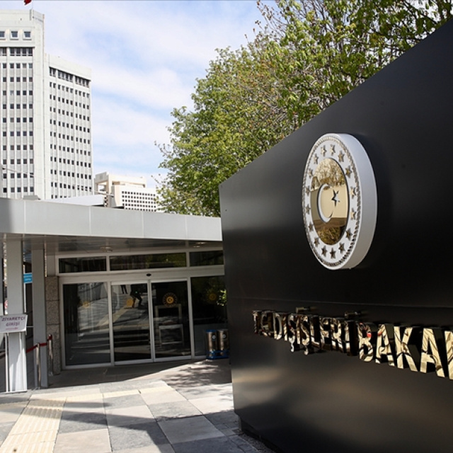 Dışişleri'nden İsrail'e kınama