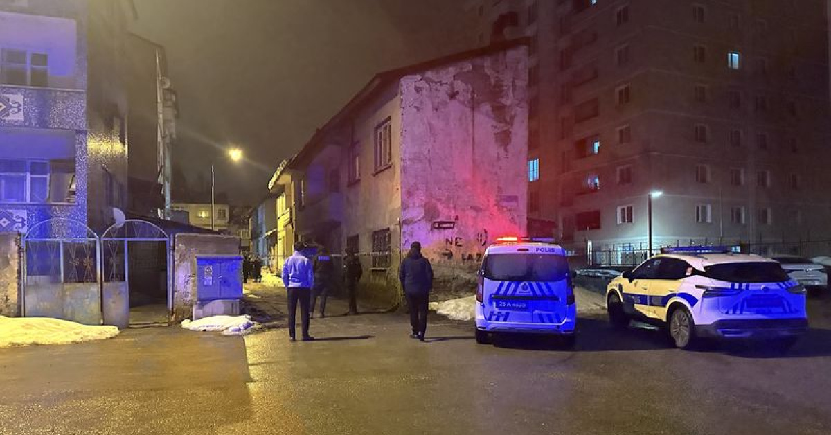 Erzurum'daboğaz kesilmiş kişi bulundu