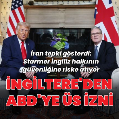 İngiltere ABD'ye izin verdi, İran tepki gösterdi