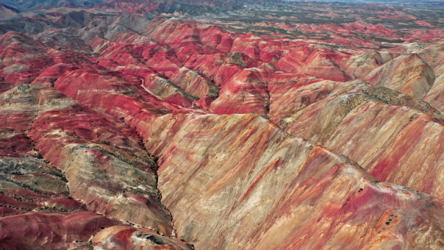 Iğdır'da tablo gibi görüntü!