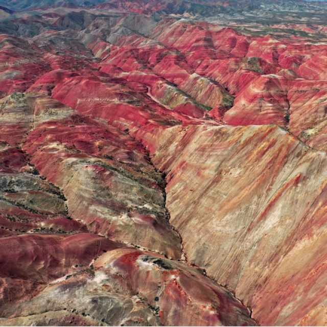 Iğdır'da tablo gibi görüntü!