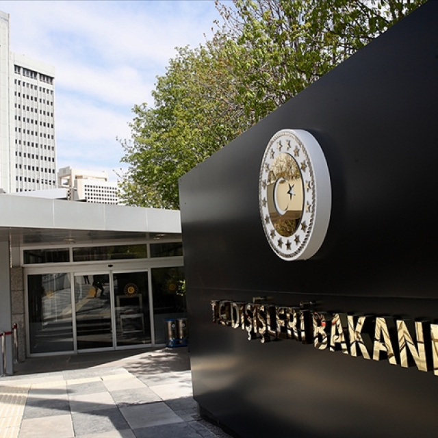 Dışişleri'nden İsrail'e kınama