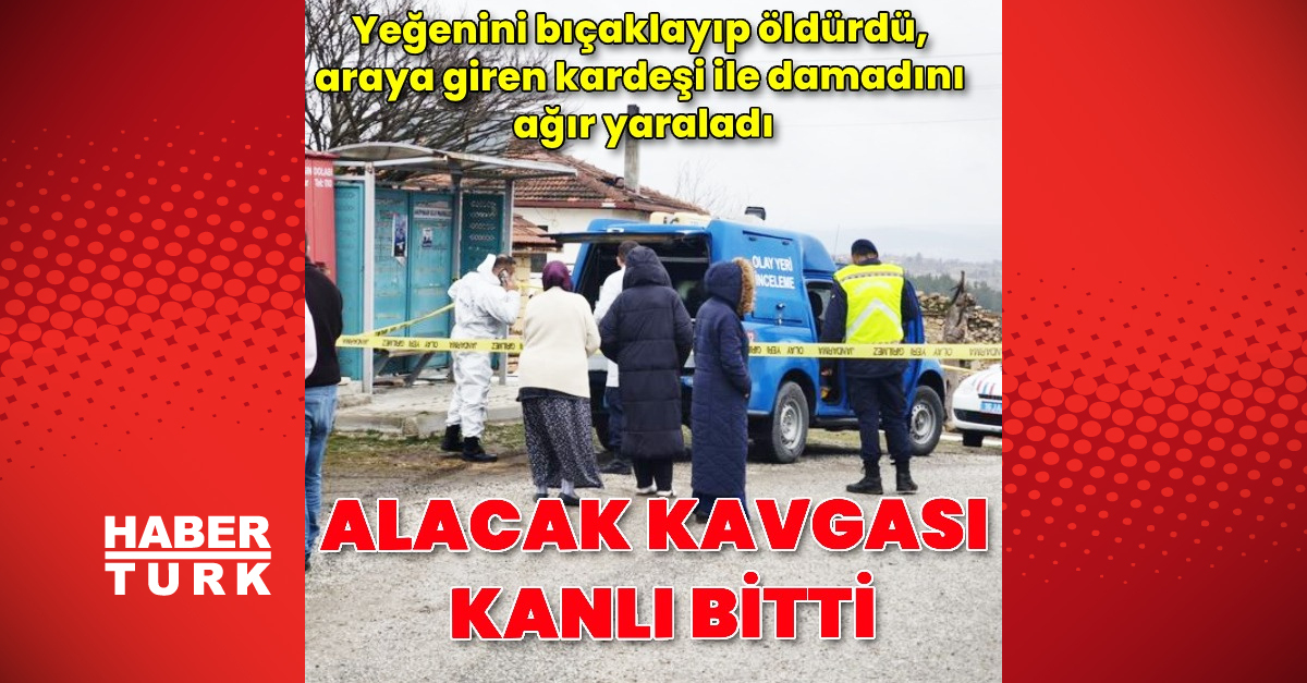 Bursa'da Yeğenini Bıçaklayan ve Damarla Şüpheli