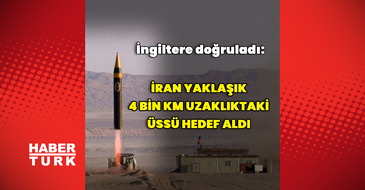 İngiltere: İran, Diego Garcia hedefledi ancak vuramadı