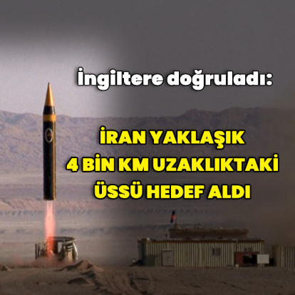 İngiltere doğruladı: İran Diego Garcia'yı hedef aldı