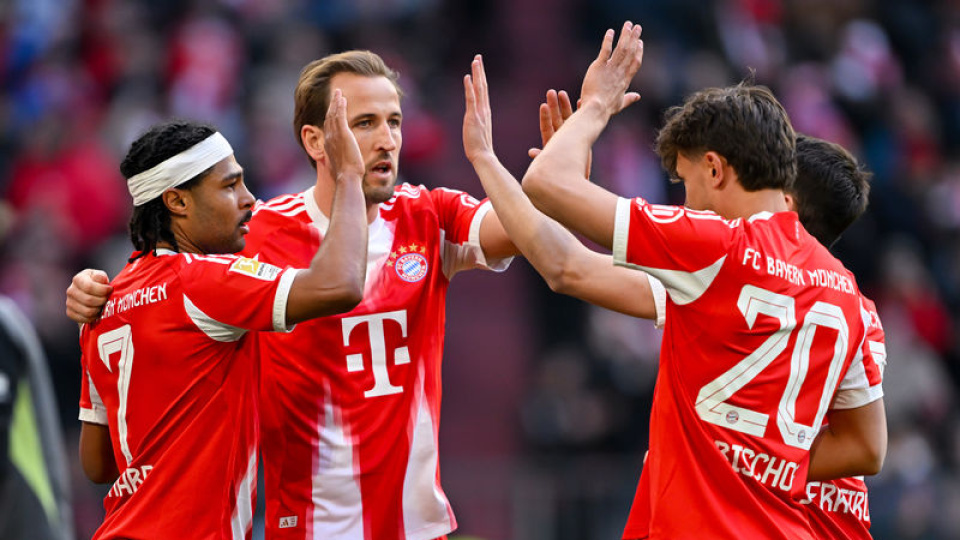 Bayern Münih'ten 4 gollü galibiyet!