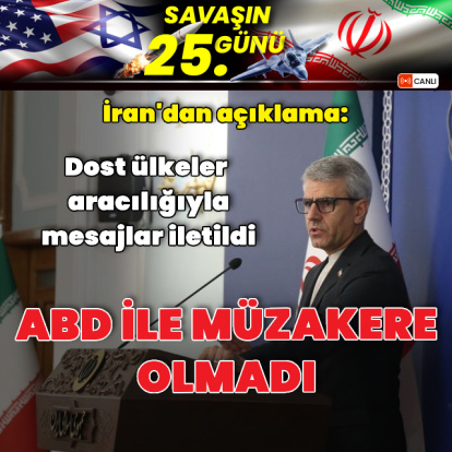 ABD-İsrail İran Savaşı'nda son gelişmeler!