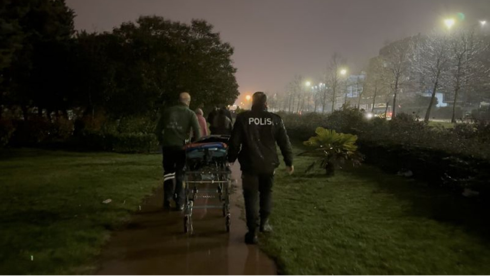 Ümraniye'de parkta cansız beden bulundu