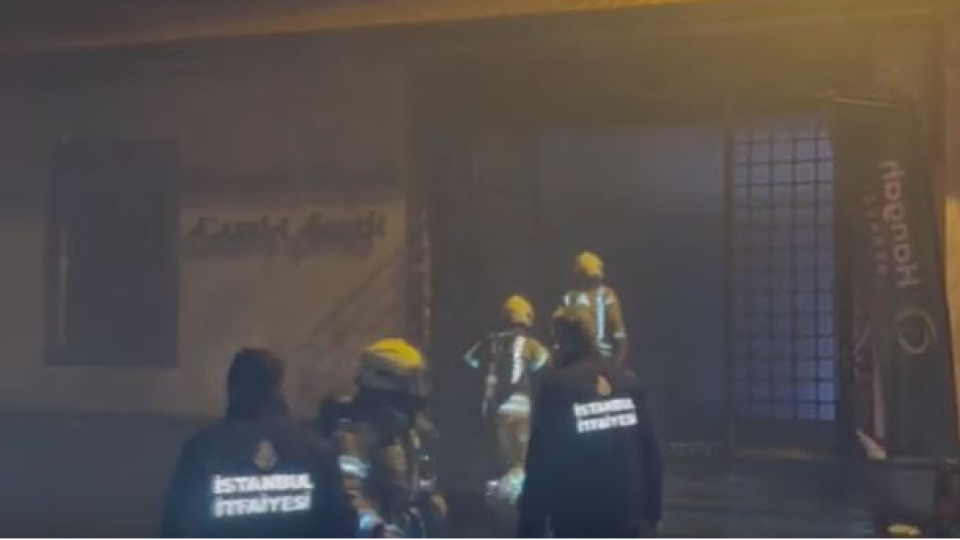 Beykoz'da cami yangını