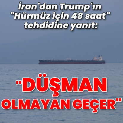 İran: Düşman olmayan tüm gemilere Hürmüz açık