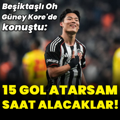 "15 gol atarsam saat alacaklar!"