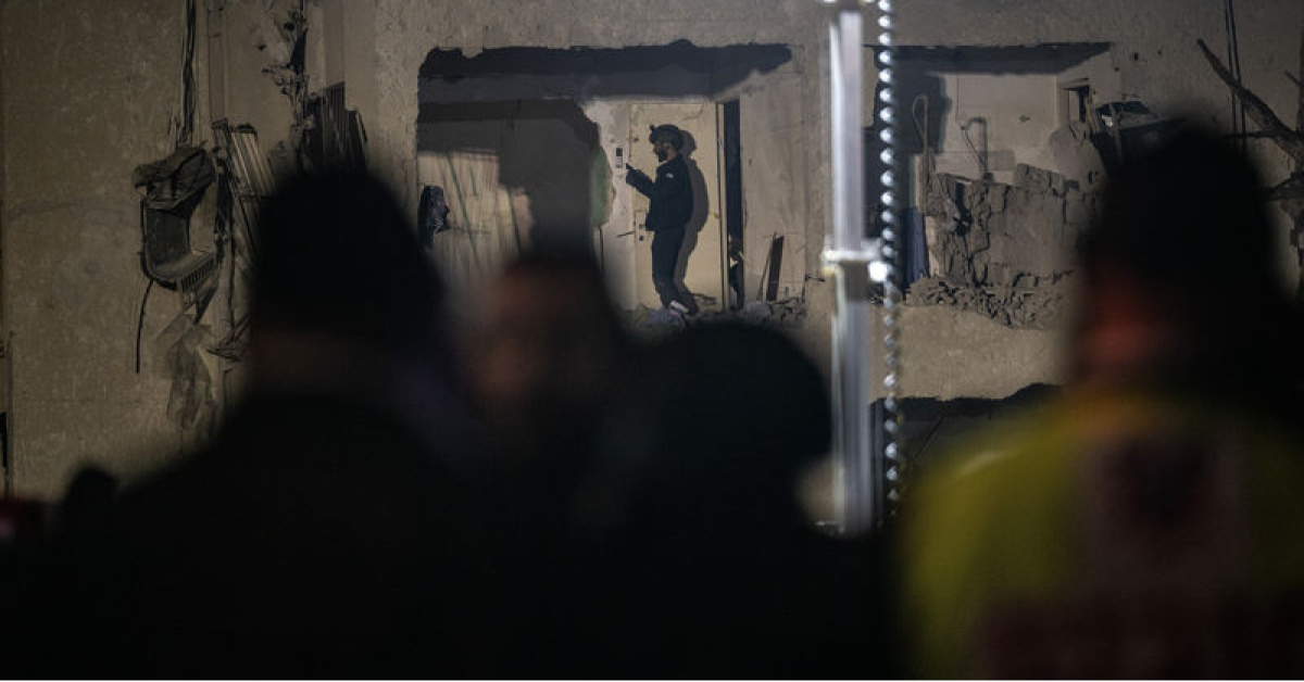 İran misillemesinde Arad'dakadın Ben-Gvir'etepki