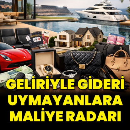 Geliriyle gideri uymayanlara radar