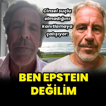 "Ben Jeffrey Epstein değilim"