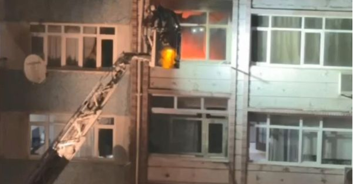 Fatih'de Eşini Öldürüp Yangınla Süsledi