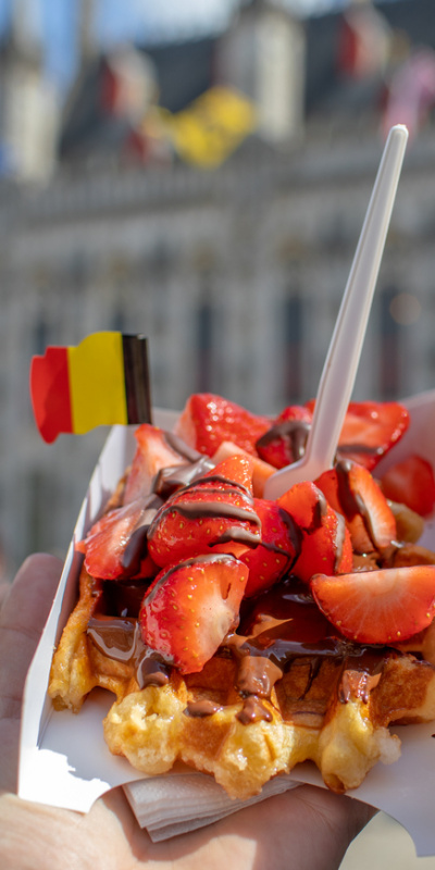 Avrupa'nın kalbi Belçika'nın sokak lezzetleri...