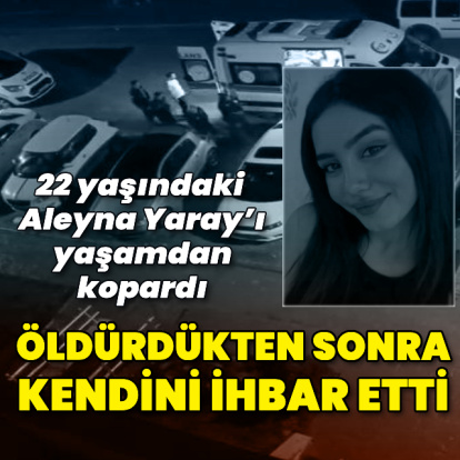 Öldürdükten sonra kendini ihbar etti