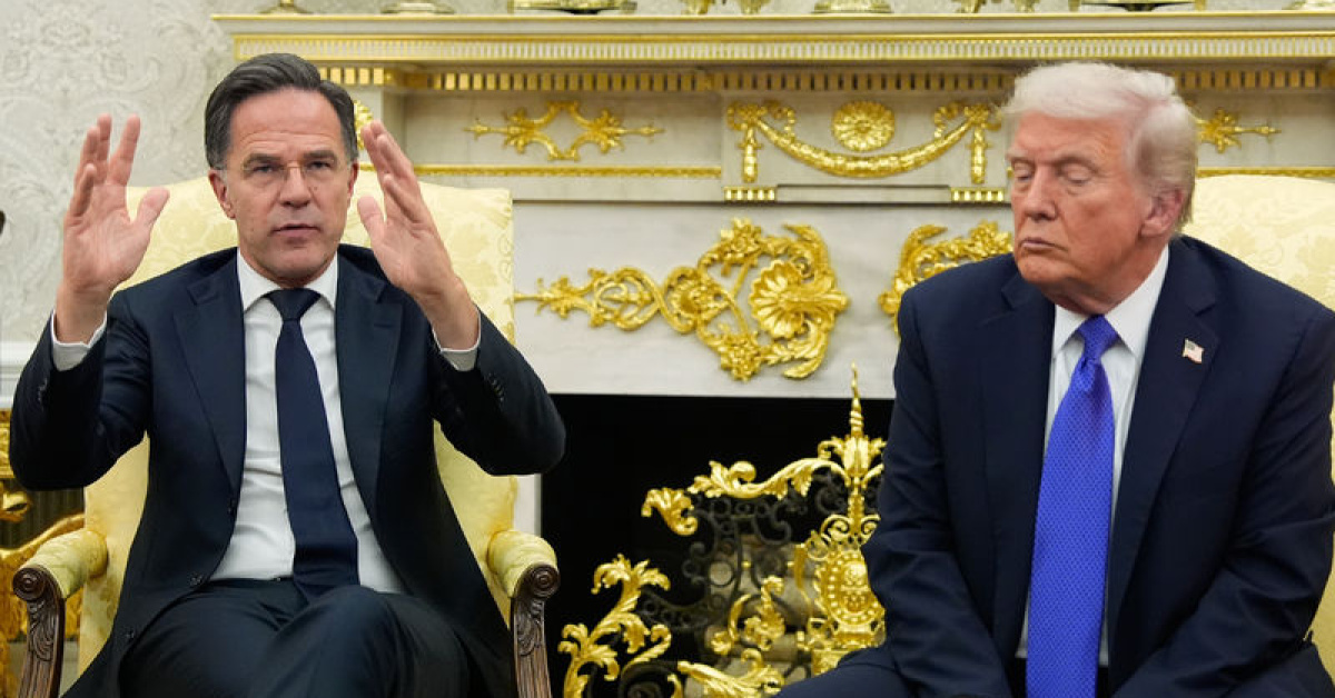 NATO Genel Sekreteri Rutte, Trump'dan anlayış istedi