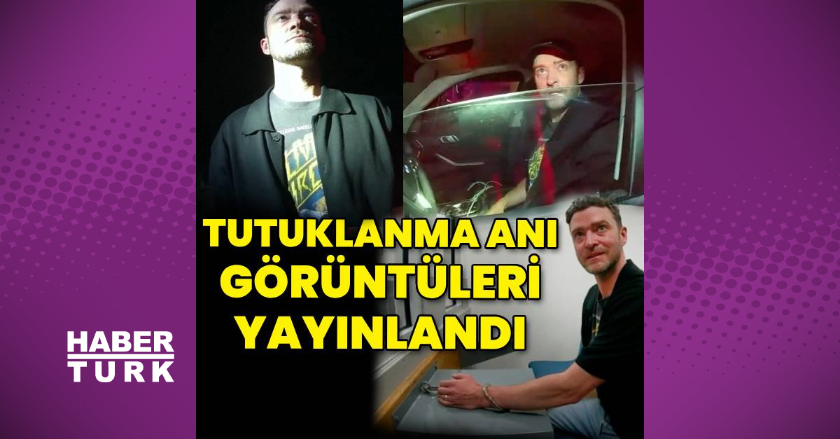 Justin Timberlake alkollü araç kullanma tutuklanma video