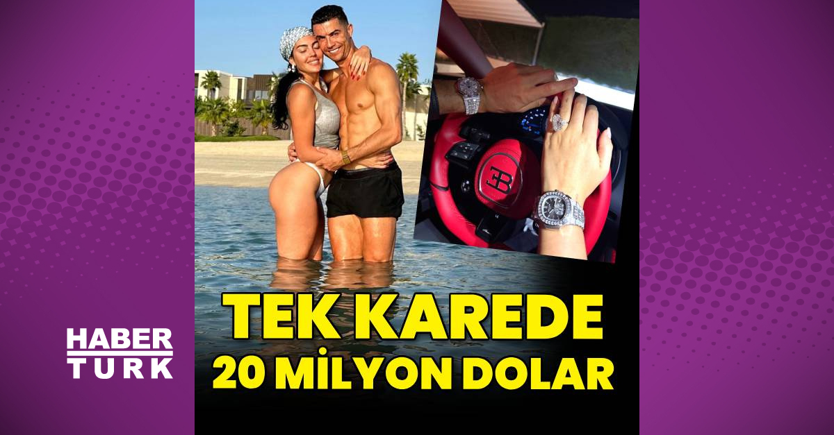 CR7 ve Georgina'ya Etki Yaratan 20 Milyon Dolar Kareden Haber