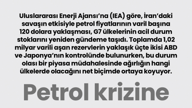 Petrol krizine karşı kim ne kadar güçlü?