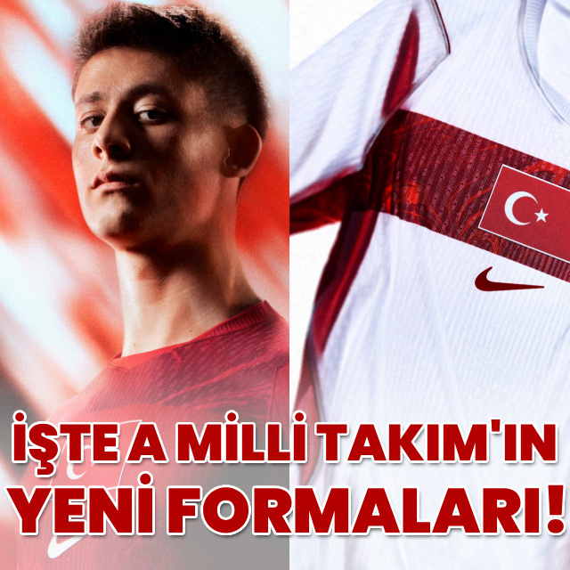 A Milli Takım'ın yeni formaları tanıtıldı!