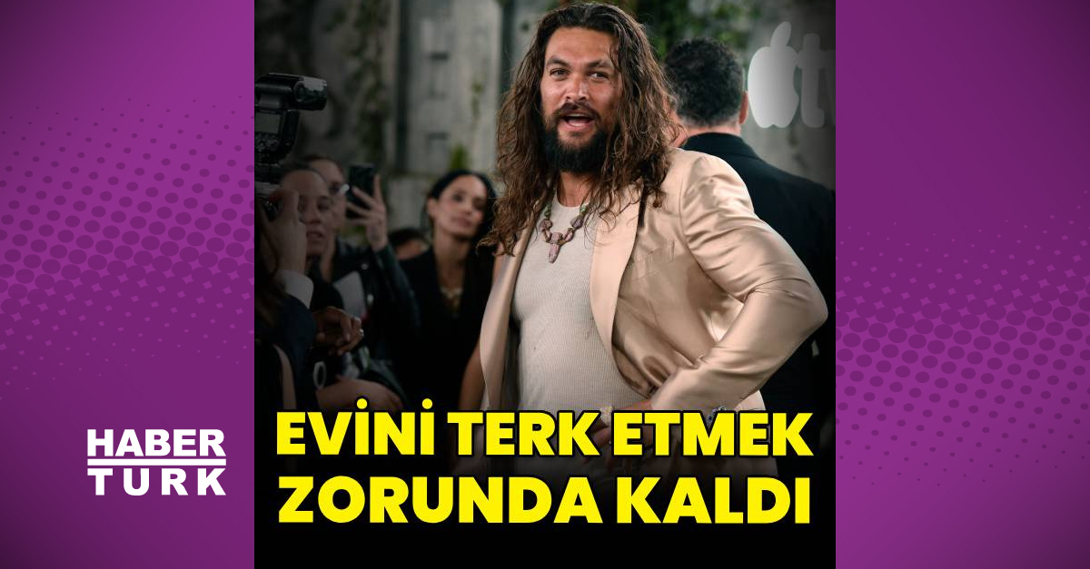 Jason Momoa'nın Hawaii evinden kaçtığı sel felaketi