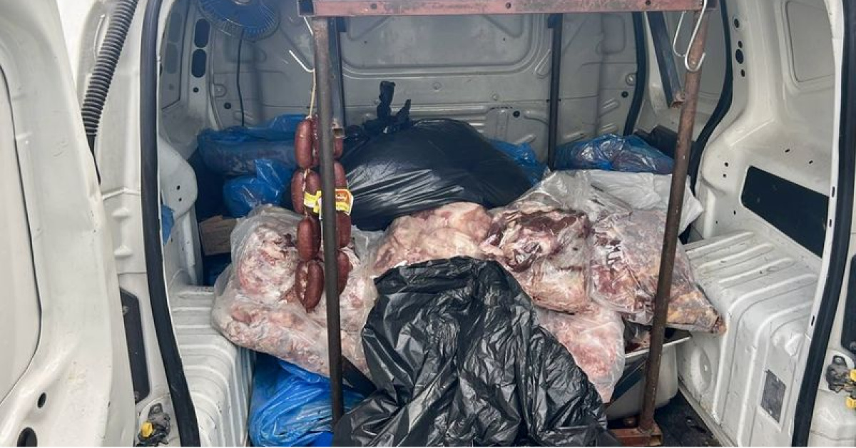 Kırşehir'de 250 kilo kırmızı ve 90 kilo beyaz etele geçirildi