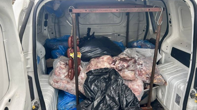 340 kilo kırmızı ve beyaz et ele geçirildi