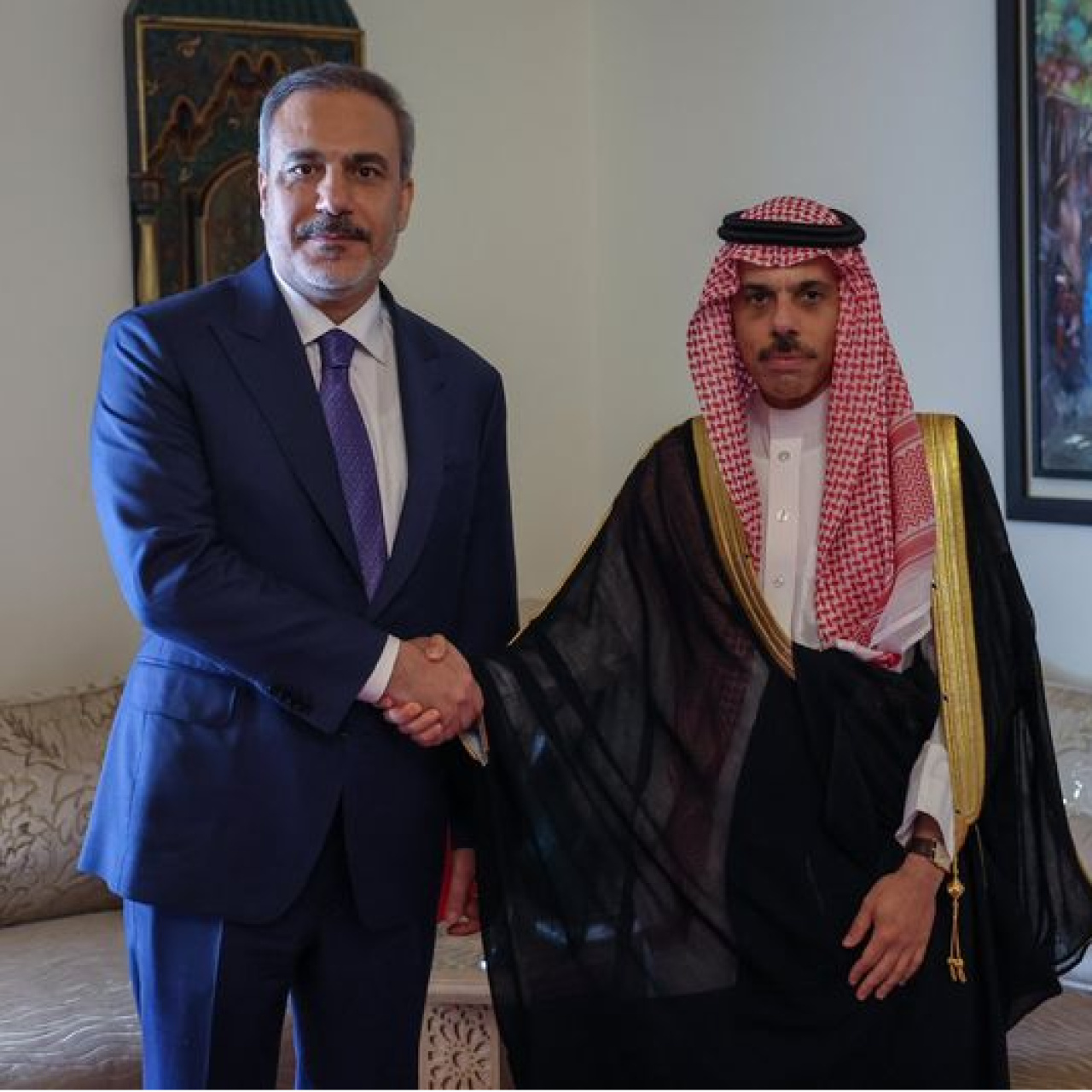 Bakan Fidan, Suudi mevkidaşı ile görüştü