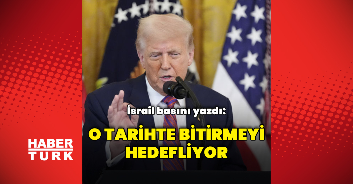 Trump İsrail-Iran Saldırıları Sona Erme Hedefi