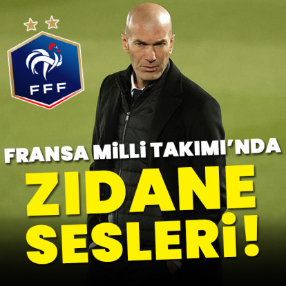 Fransa'da Zidane sesleri!