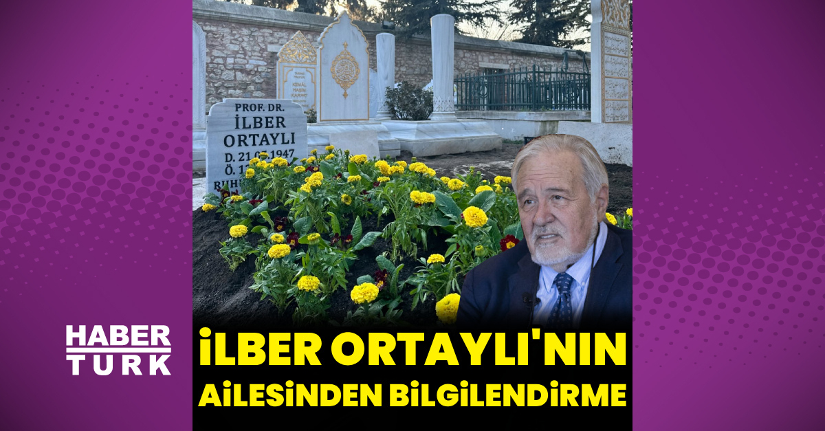 Prof. Dr. İlber Ortaylı'nın ailesi mezar ziyareti hakkında açıklama yaptı