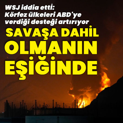 WSJ: Körfez İran'a saldırılara dahil olmanın eşiğinde