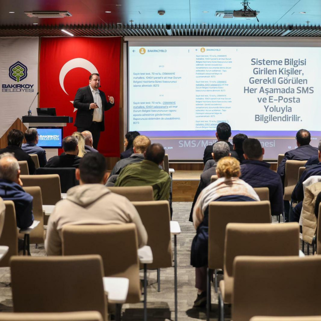 Bakırköy'de "E-İMAR" dönemi başladı