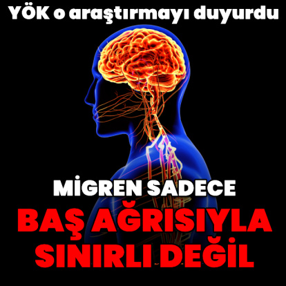 Migrenin beyindeki görsel işlemleme ve ağrı mekanizmalarıyla ilişkisi ortaya kondu