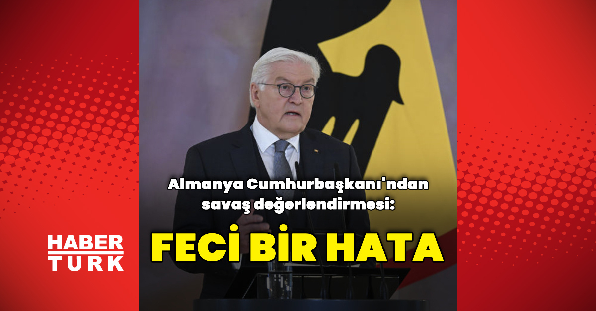 Steinmeier, Savaş ve Dış Politika Değerlendirmesi