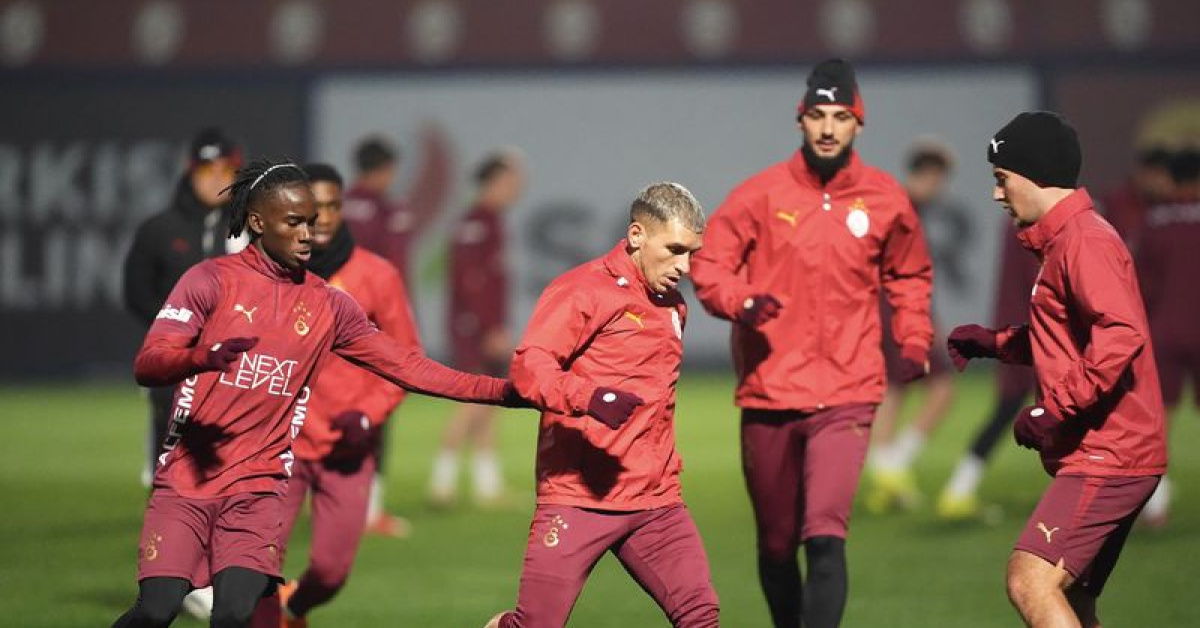 Galatasaray Trabzonspor Maçına Hazırlık Antrenmanı